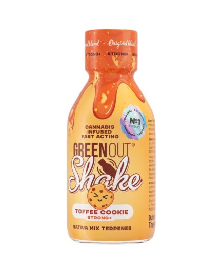 Shot konopny Green Out® Shake, Toffee Cookie