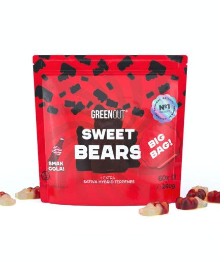 Żelki konopne Green Out® Sweet Bears Cola Big Bag