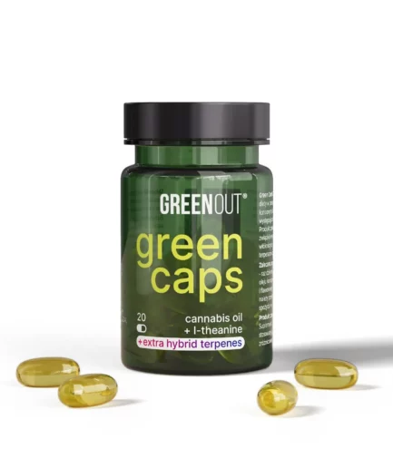 Kapsułki konopne Green Out® Green Caps + Terpeny