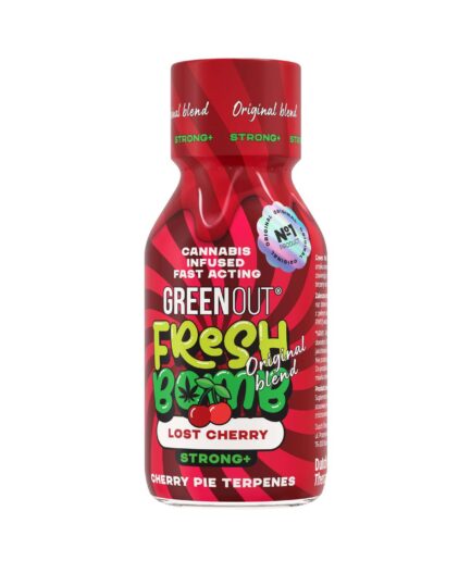 Shot konopny Green Out Lost Cherry